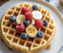 High Protein Cottage Cheese Waffles