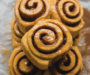 Pumpkin Cinnamon Rolls with Maple Frosting