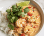 Coconut Shrimp Curry with Rice