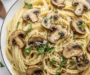 Easy Garlic Mushroom Pasta
