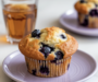 Healthy Blueberry Greek Yogurt Muffins
